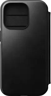 Husă Nomad - Leather Folio MagSafe, iPhone 14 Pro, negru