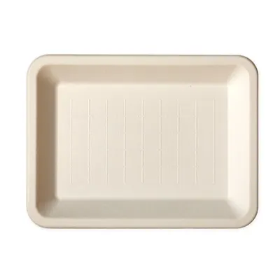 Set 2 x 50 Platouri Biodegradabile, Compostabile, 18x13 cm