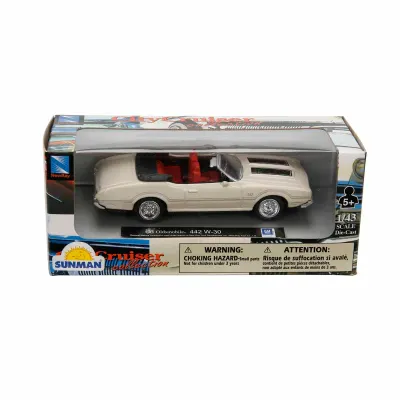 Masina metalica, New Ray, Oldsmobile 442 W-30, 1:43