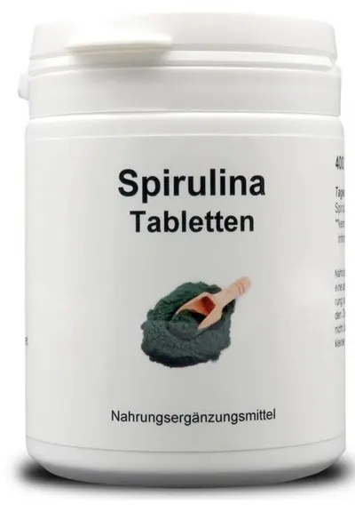 Spirulină, 400 mg, 400 comprimate, Karl Minck