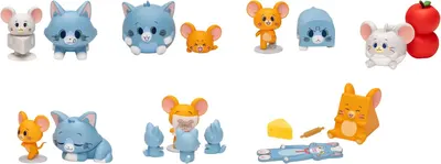 Figurină de pluș Beast Kingdom Animation: Tom &amp; Jerry - Gokko Series, Blind Box, sortiment