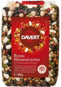 Amestec de leguminoase organice, 500 g, Davert