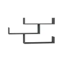 Raft suspendat TIBET, antracit, 120x22x67 cm