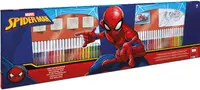 Set carioci Multiprint Spider-Man - 60 bucăți ,cu 4 stampile