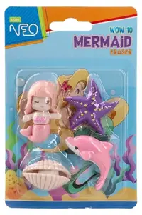 Set de radere Sazio - Mermaid, Wow 10, 4 bucăți
