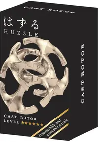 Puzzle logic metalic Hanayama - Mini Huzzle Cast Rotor, silver
