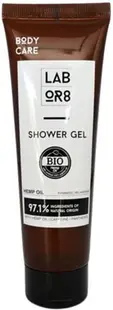 Labor8 Hemp Gel de duș cu ulei de cânepă, 75 ml