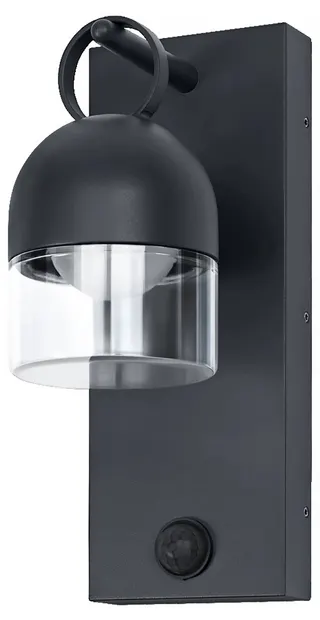 Aplica de fațadă Osram - Endura Style Cowbell, 6.5W, IP65, gri închis