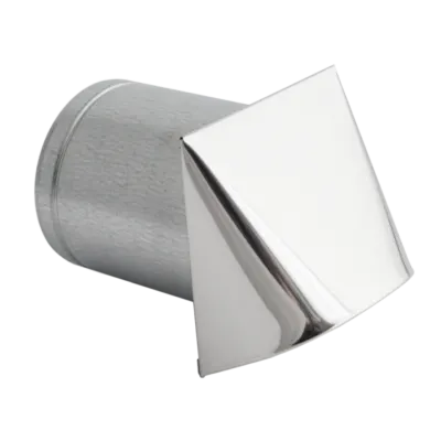 Grila admisie inox fi125 - anti vant/ploaie