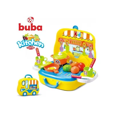 Set de joc Buba - Bucătărie pentru copii in valiza