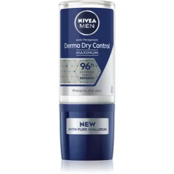 NIVEA MEN Derma Dry Control deodorant roll-on antiperspirant pentru barbati
