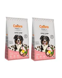 CALIBRA Dog Premium Line Junior Large hrana uscata completa pentru caini juniori de talie mare 24 kg (2 x 12 kg)