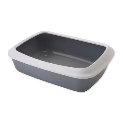 Litieră pentru pisici gri 37x50 cm Savic Iriz – Plaček Pet Products