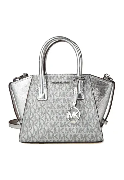 Geanta crossbody din piele ecologica cu aspect metalizat Avril - 16x24x9