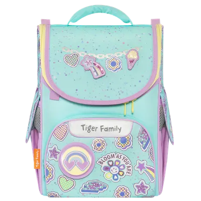 Ghiozdan Nature Quest Pro, 35x31x19cm, Charms Generation, Tiger Family