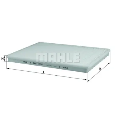Filtru, aer habitaclu KNECHT LA 50/1
