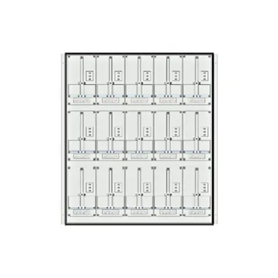 Meter box insert 3-rows, 15 meter boards / 27 Modul heights