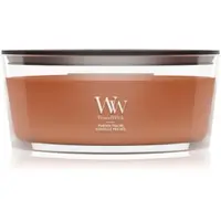 Woodwick Pumpkin Praline lumânare parfumată cu fitil din lemn