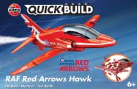 Set de constructie, Airfix Quickbuild, Red Arrows Hawk, 31 piese