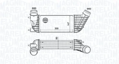 Intercooler Potrivit Citroen C8, Jumpy; Fiat Scudo; Peugeot 807, Expert, Expert Tepee 1.6d 2.0d 02.06