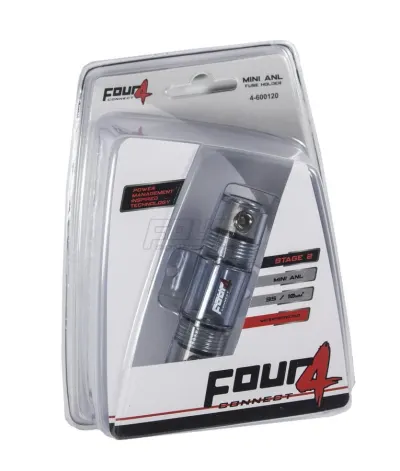 Soclu siguranta mini ANL, Four Connect, 4-600120, Rezistent la apa, 10 / 35 mm2