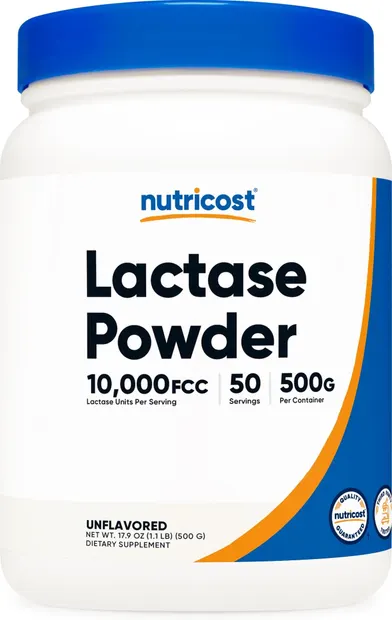 Lactase Powder, 500 g, Nutricost