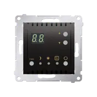 Termostat cu display, 16 (2) A, 230V ~, antracit metalic