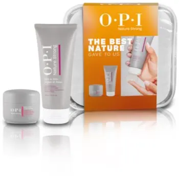 OPI Nature Strong Nails&Skin set cadou pentru unghii și cuticule