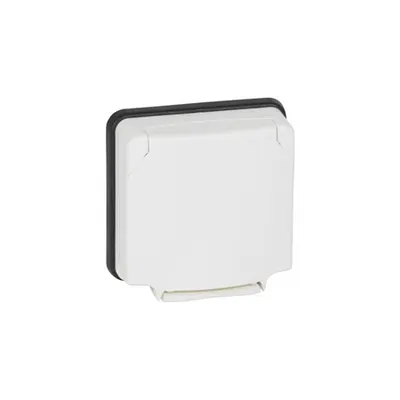 Adaptor Mosaic- Plexo 66 - 2 module - opaque lid - flush mounting