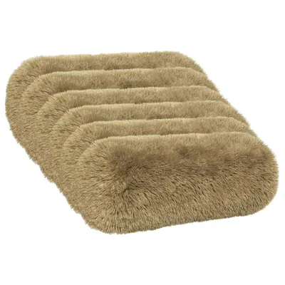 vidaXL Husă pentru pernă 6 pcs HEERLEN Verde deschis Ø 15 x 40 cm