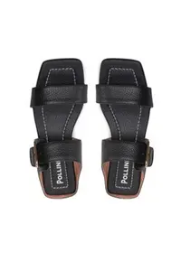 Papuci dama 303874421 - Piele naturala - Negru - Negru