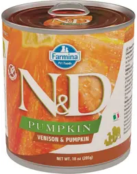 FARMINA N&D Pumpkin hrană umedă - căprioară și dovleac 285 g
