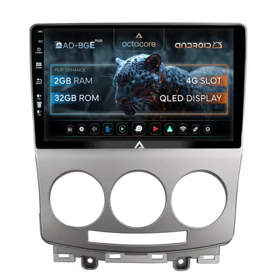 Navigatie Mazda 5 (2005-2010), Android, E-Octacore 2GB RAM + 32GB ROM, 9 Inch - AD-BGE9002+AD-BGRKIT324