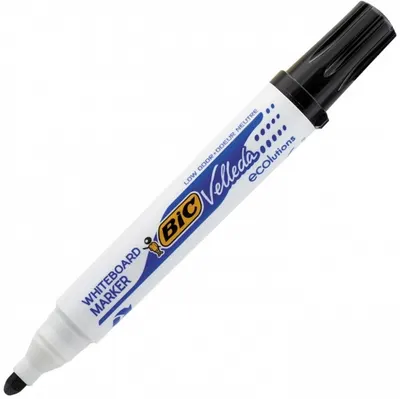 Marker pentru tablă albă BIC Velleda - 5.0 mm, negru
