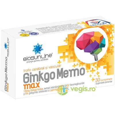 Ginkgo Memo Max 30cpr