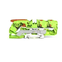Clema Sir,Wago ,10mmp,verde-galben,TOPJOB - cu clapete