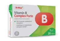 Dr. Max Vitamina B Complex Forte, 20 comprimate