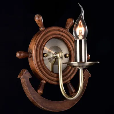 Aplica Elegant Frigate,1 x E14, 230V, D.24 cm,H.23 cm,Bronz
