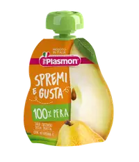 Piure mix de fructe mar, banana si para 6 luni+, 100g, Plasmon
