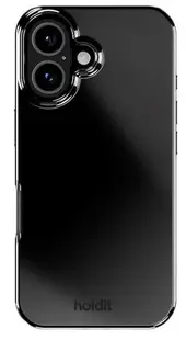 Husa Holdit - Mirror, iPhone 16, MagSafe, negru
