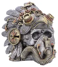 Statuetă Nemesis Now Adult: American - Cogwork Chief, 15.7 cm