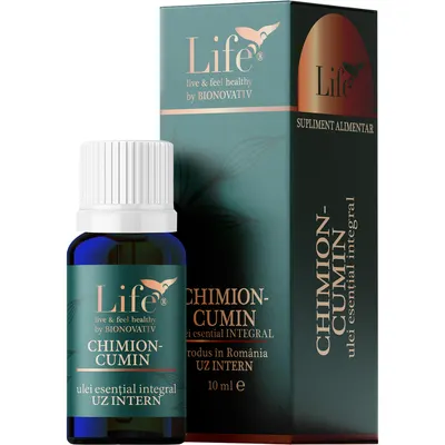 Ulei Esential Integral de Chimion pentru Uz Intern 10ml