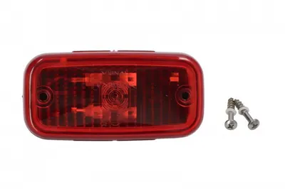 Lumina delimitare stanga dreapta, forma: oval, rosu, T4W, inaltime 55mm; latime 110mm; adancime 34mm fara prindere, 12 24V (conector: AMP 2PIN, IP56) potrivit IVECO potrivit IVECO DAILY IV, DAILY V 05