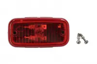 Lumina delimitare stanga dreapta, forma: oval, rosu, T4W, inaltime 55mm; latime 110mm; adancime 34mm fara prindere, 12 24V (conector: AMP 2PIN, IP56) potrivit IVECO potrivit IVECO DAILY IV, DAILY V 05