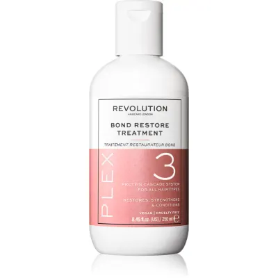 Revolution Haircare Plex No.3 Bond Restore Treatment tratament intensiv pentru par pentru păr uscat și deteriorat 250 ml