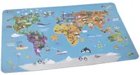 Puzzle Classic World cu 48 de piese - Harta lumii