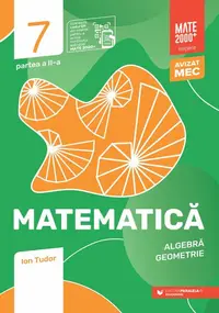 Matematică. Algebră, geometrie. Caiet de lucru. Clasa a VII-a. Inițiere. Partea a II-a - Paperback brosat - Ion Tudor