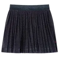 Fustă cu sclipici pentru copii, bleumarin, 128