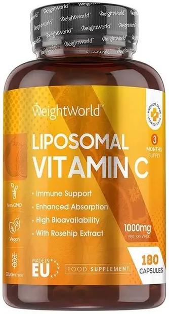 Liposomal Vitamin C, 1000 mg, 180 capsule, Weight World
