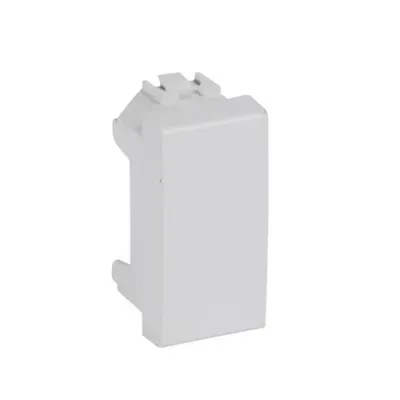 Obturator cu borne de conectare LiVing Light - Alb - 2 module